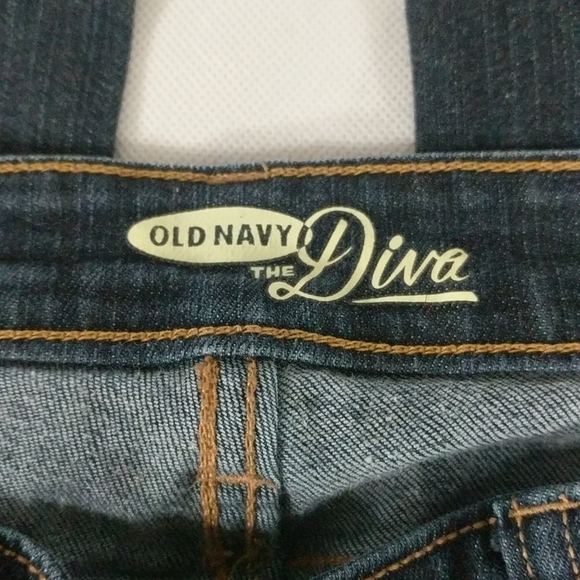 Old Navy The Diva Straight Leg Dark Wash Jeans- size 00 - Picture 2 of 4
